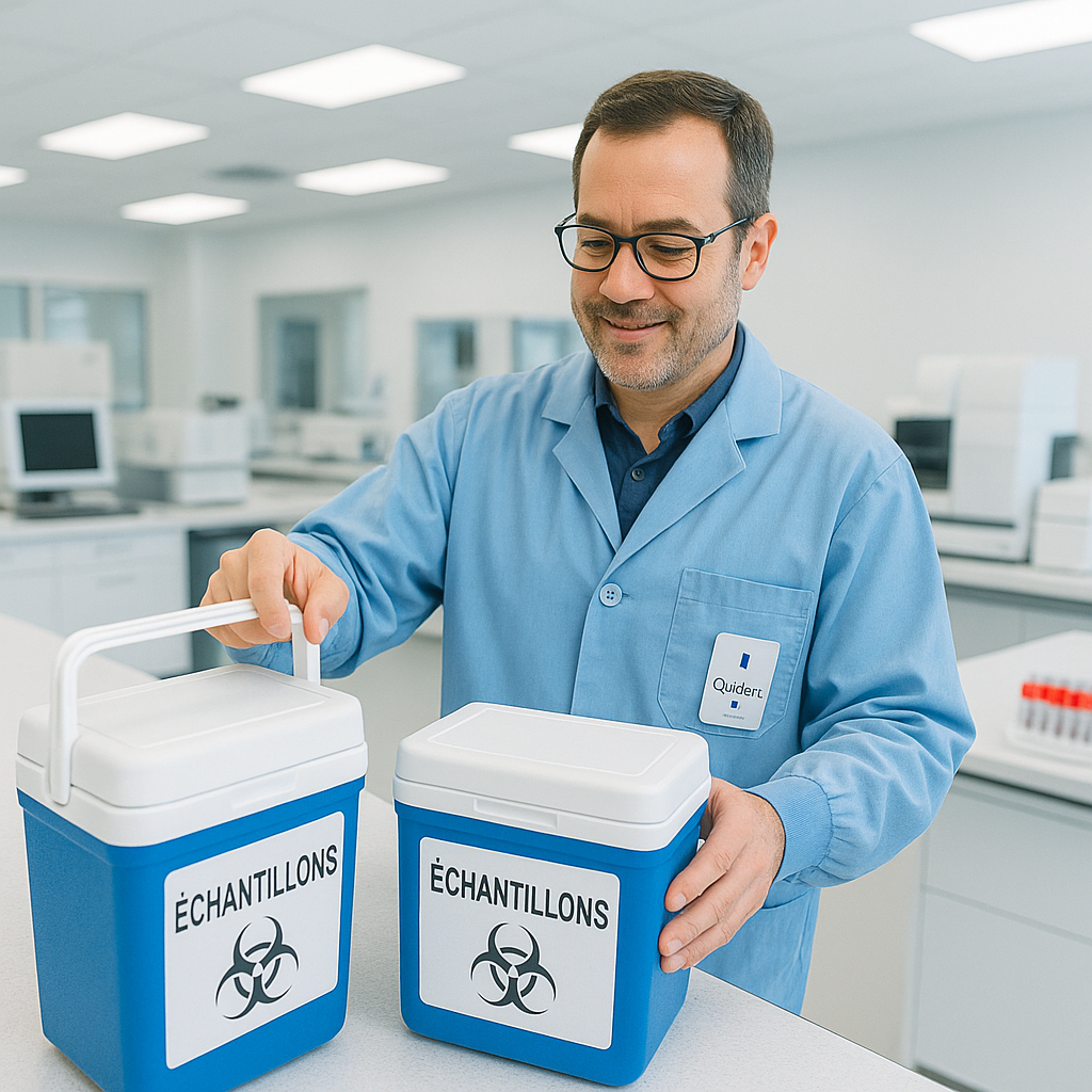 Employé des laboratoires